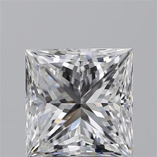 2.0 Carat Princess D VS1 - EX GIA Natural Diamond