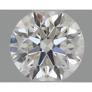 0.24 Carat Round F VS1 EX GIA Natural Diamond