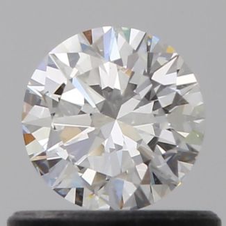 0.50 Carat Round F VVS1 EX GIA Natural Diamond