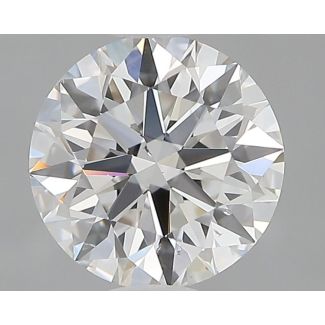 0.95 Carat Round E SI1 EX GIA Natural Diamond