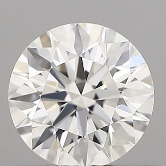 0.45 Carat Round G VVS1 EX GIA Natural Diamond