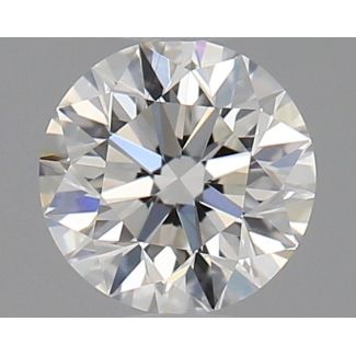 0.5 Carat Round G VVS2 EX GD GIA Natural Diamond