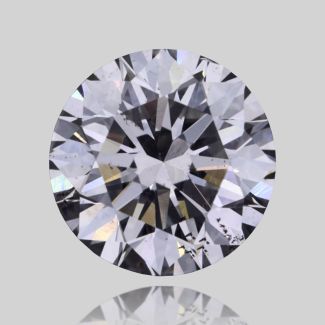 0.45 Carat Round E SI2 EX GIA Natural Diamond