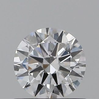 0.5 Carat Round D SI1 VG EX GIA Natural Diamond