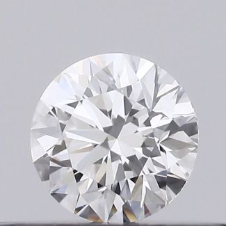 0.2 Carat Round D IF EX VG GIA Natural Diamond