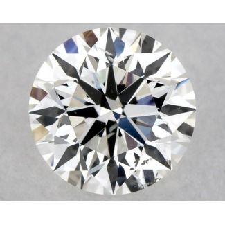 0.6 Carat Round G SI1 EX GIA Natural Diamond