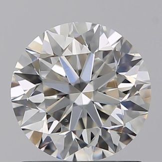 1.02 Carat Round H VS1 VG EX GIA Natural Diamond