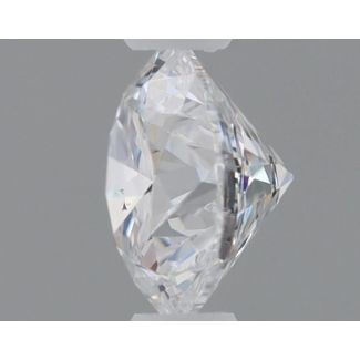 0.35 Carat Round D SI1 EX VG GIA Natural Diamond