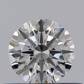 0.36 Carat Round E IF EX GIA Natural Diamond