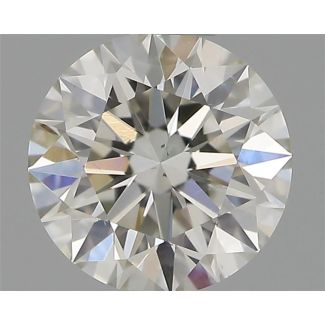 0.40 Carat Round H VS2 EX IGI Natural Diamond