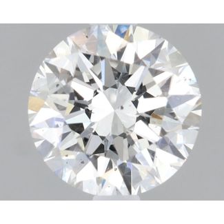 1.0 Carat Round F SI1 EX GIA Natural Diamond