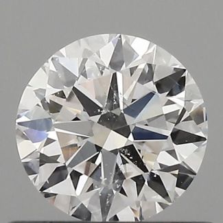 0.5 Carat Round E SI2 VG GIA Natural Diamond