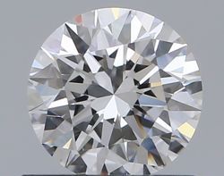 0.6 Carat Round E VS2 EX GIA Natural Diamond