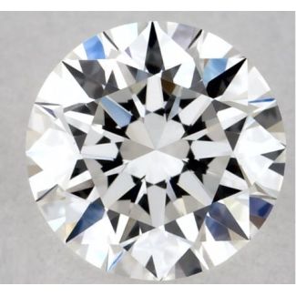 0.4 Carat Round E VVS2 EX GIA Natural Diamond