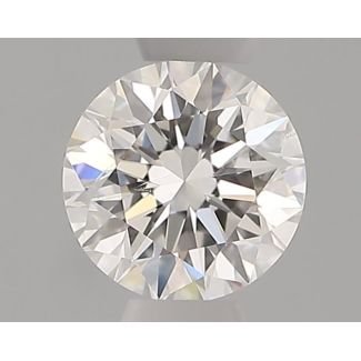 0.31 Carat Round F SI1 VG EX GIA Natural Diamond