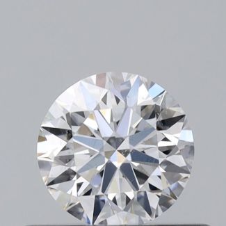 0.35 Carat Round D SI1 EX GIA Natural Diamond