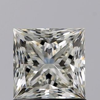 1.02 Carat Princess K SI1 - EX GIA Natural Diamond