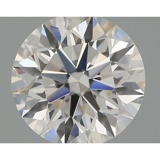 0.47 Carat Round F VS1 EX GIA Natural Diamond