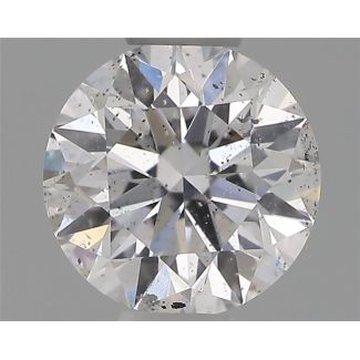 0.40 Carat Round D SI2 VG GD GIA Natural Diamond