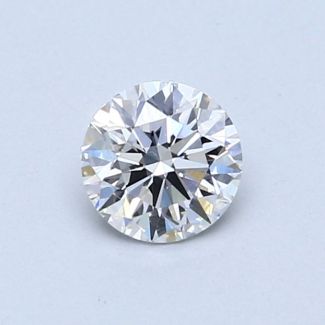 0.55 Carat Round D VS2 VG EX GIA Natural Diamond