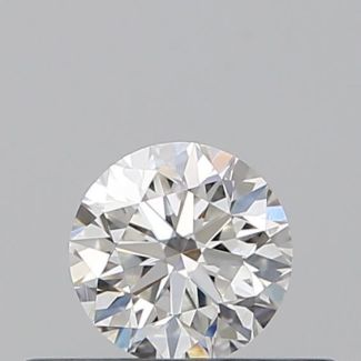 0.3 Carat Round F VVS1 VG EX GIA Natural Diamond