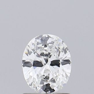 1.0 Carat Oval F SI2 - GD IGI Natural Diamond