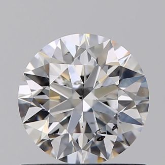 0.71 Carat Round E SI2 EX GIA Natural Diamond