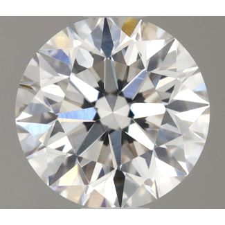 0.6 Carat Round H VS2 EX GIA Natural Diamond