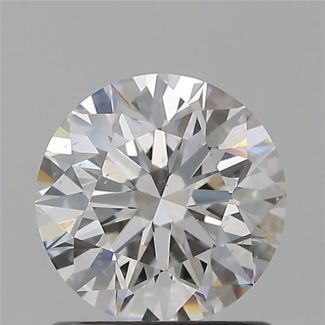 0.90 Carat Round G SI1 EX GIA Natural Diamond