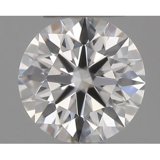 0.2 Carat Round G IF EX GIA Natural Diamond