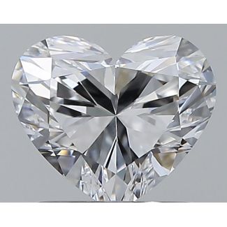 0.9 Carat Heart D VVS2 - EX VG GIA Natural Diamond