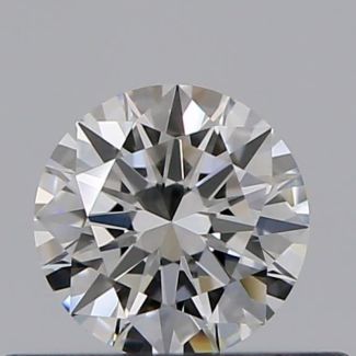 0.30 Carat Round E VVS2 EX GIA Natural Diamond