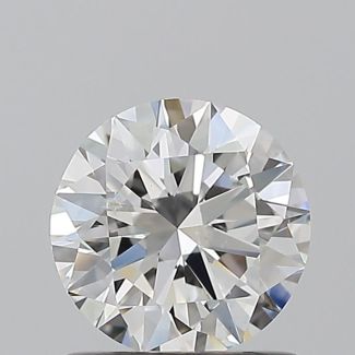 0.8 Carat Round F SI1 EX VG GIA Natural Diamond