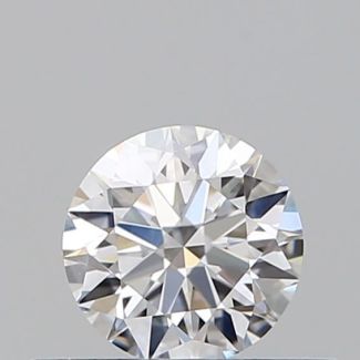 0.36 Carat Round D IF EX GIA Natural Diamond