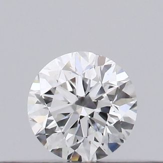 0.18 Carat Round E SI1 VG GIA Natural Diamond