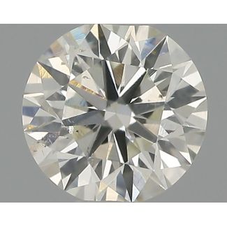 0.33 Carat Round G SI1 EX VG IGI Natural Diamond