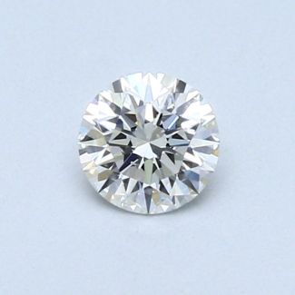 0.4 Carat Round G SI1 EX GIA Natural Diamond