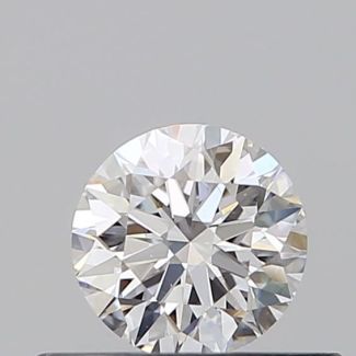 0.35 Carat Round E VS2 EX VG GIA Natural Diamond