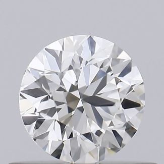 0.4 Carat Round G IF EX GIA Natural Diamond