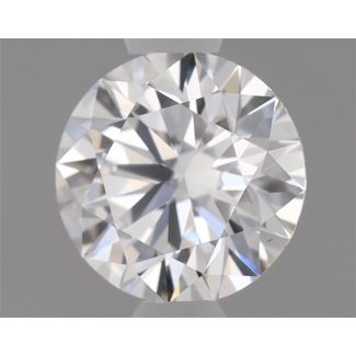 0.51 Carat Round E VS1 EX GIA Natural Diamond