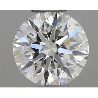 0.31 Carat Round H VS1 EX IGI Natural Diamond