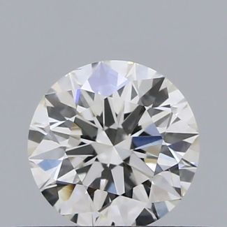 0.38 Carat Round I SI1 EX VG GIA Natural Diamond