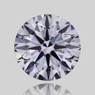 0.52 Carat Round E VVS1 EX GIA Natural Diamond