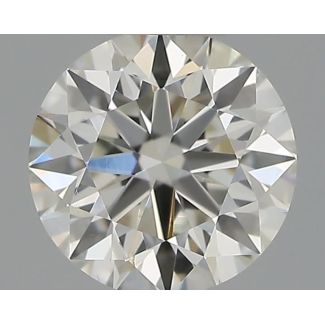 0.30 Carat Round H VS2 EX IGI Natural Diamond