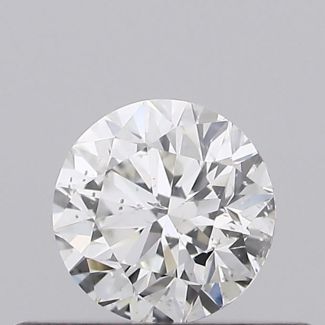 0.3 Carat Round H SI2 VG EX GIA Natural Diamond