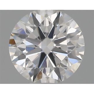 0.33 Carat Round E SI1 EX GIA Natural Diamond