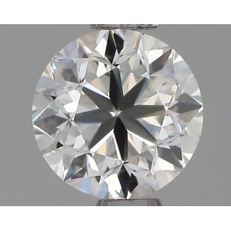 0.70 Carat Round H VS1 GD VG EX GIA Natural Diamond