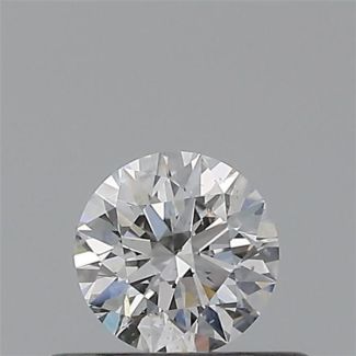 0.30 Carat Round D SI1 EX VG GIA Natural Diamond