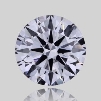 1.08 Carat Round D VVS2 EX GIA Natural Diamond