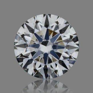 0.57 Carat Round E VS1 EX GIA Natural Diamond